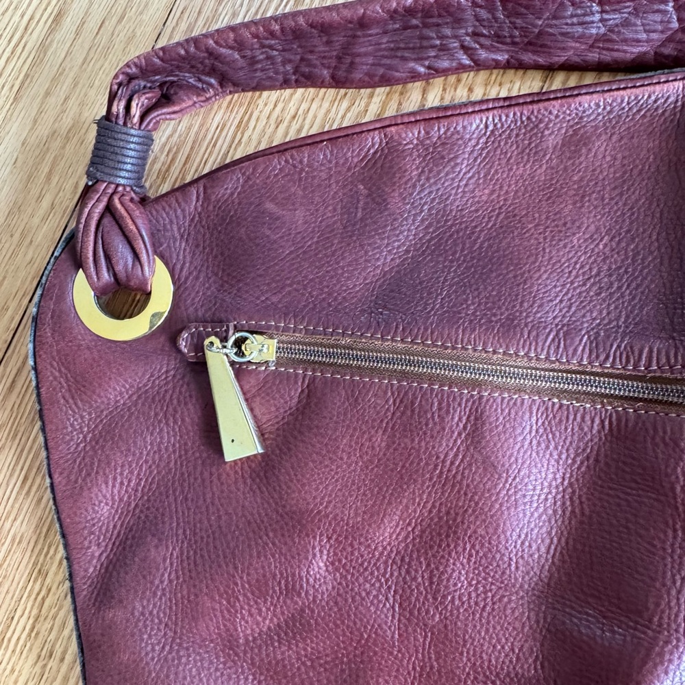 Italian leather large bag - Picture 3 of 7